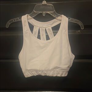 NVGTN White Sports Bra